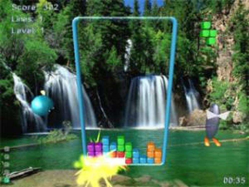 Screenshot ze hry Absolute Tetris - Recenze-her.cz
