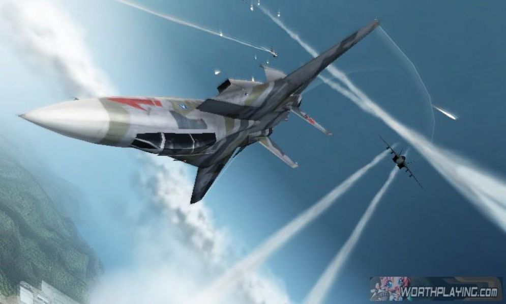 Screenshot ze hry Ace Combat 3D - Recenze-her.cz