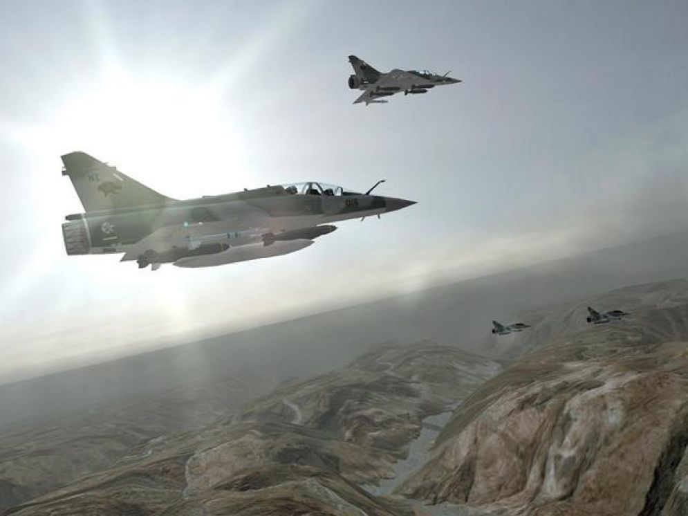Screenshot ze hry Ace Combat 5: Squadron Leader - Recenze-her.cz