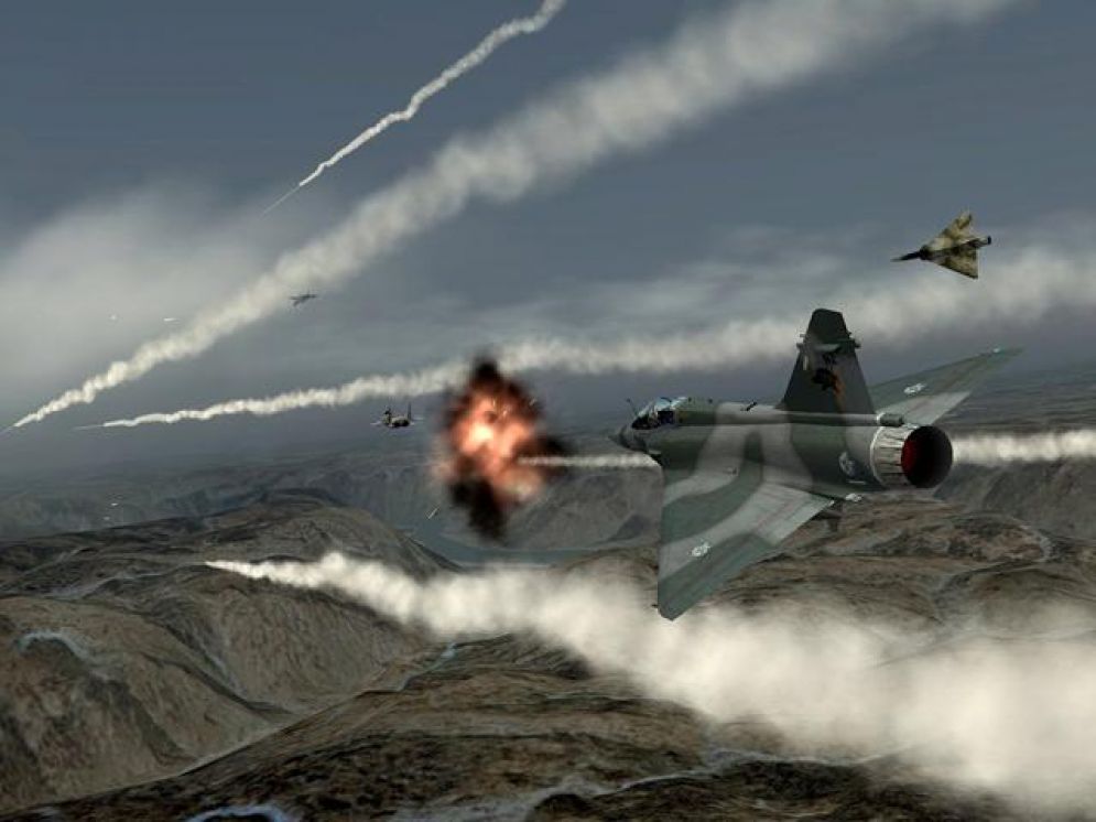 Screenshot ze hry Ace Combat 5: Squadron Leader - Recenze-her.cz