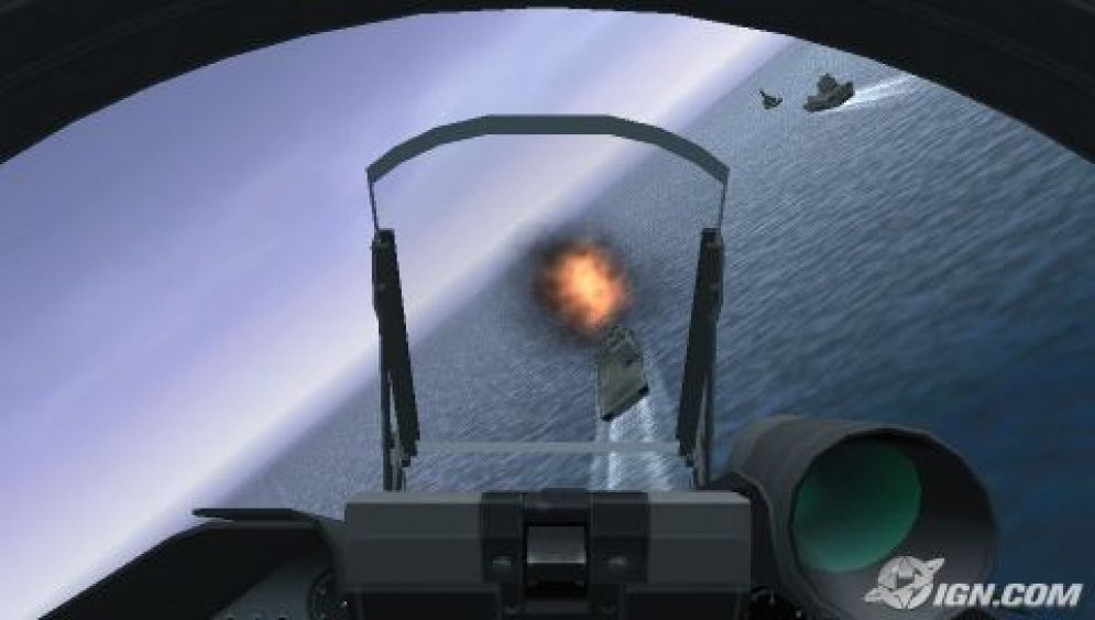 Screenshot ze hry Ace Combat X: Skies of Deception - Recenze-her.cz