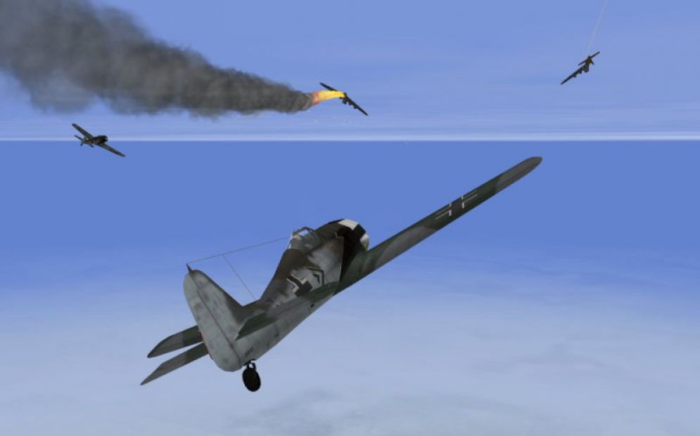 Screenshot ze hry Aces High 2: Tour of Duty - Recenze-her.cz