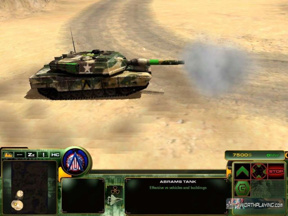 Screenshot ze hry Act of War: Direct Action - Recenze-her.cz