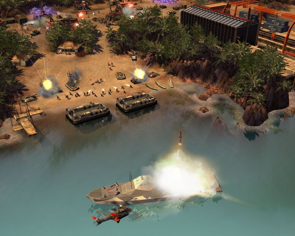 Screenshot ze hry Act of War: High Treason - Recenze-her.cz