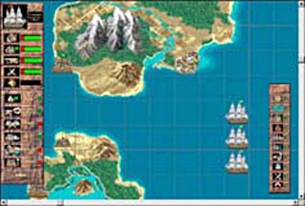 Screenshot ze hry Admiral: Sea Battles - Recenze-her.cz