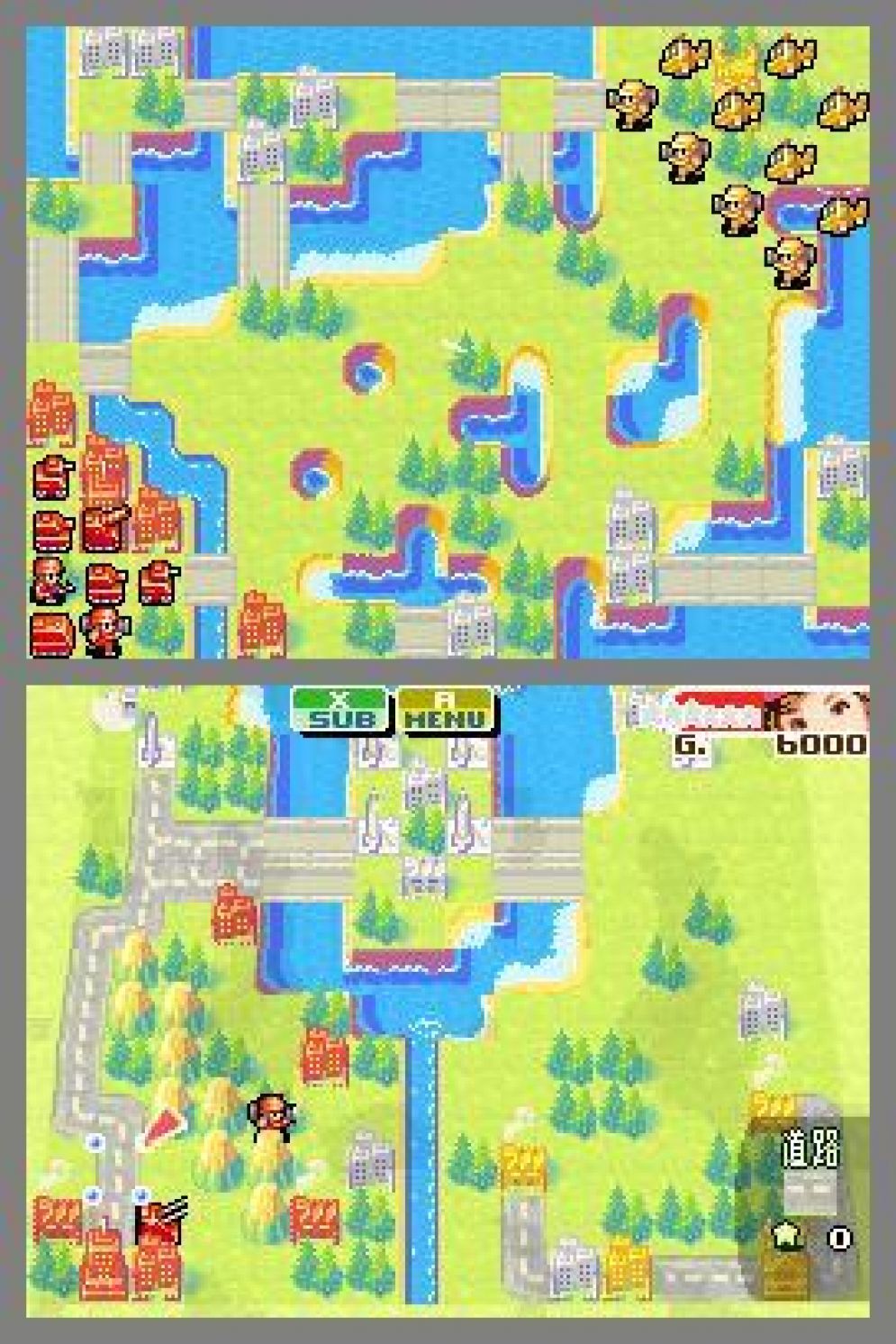 Screenshot ze hry Advance Wars: Dual Strike - Recenze-her.cz