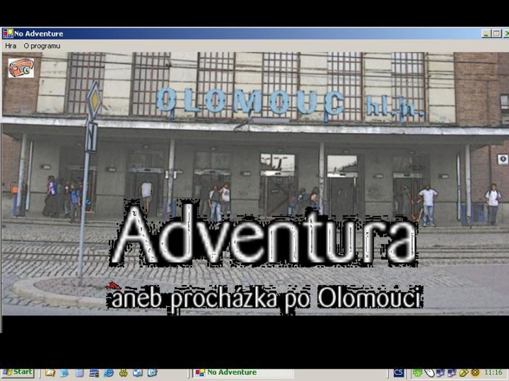 Screenshot ze hry Adventura, aneb prochzka po Olomouci - Recenze-her.cz