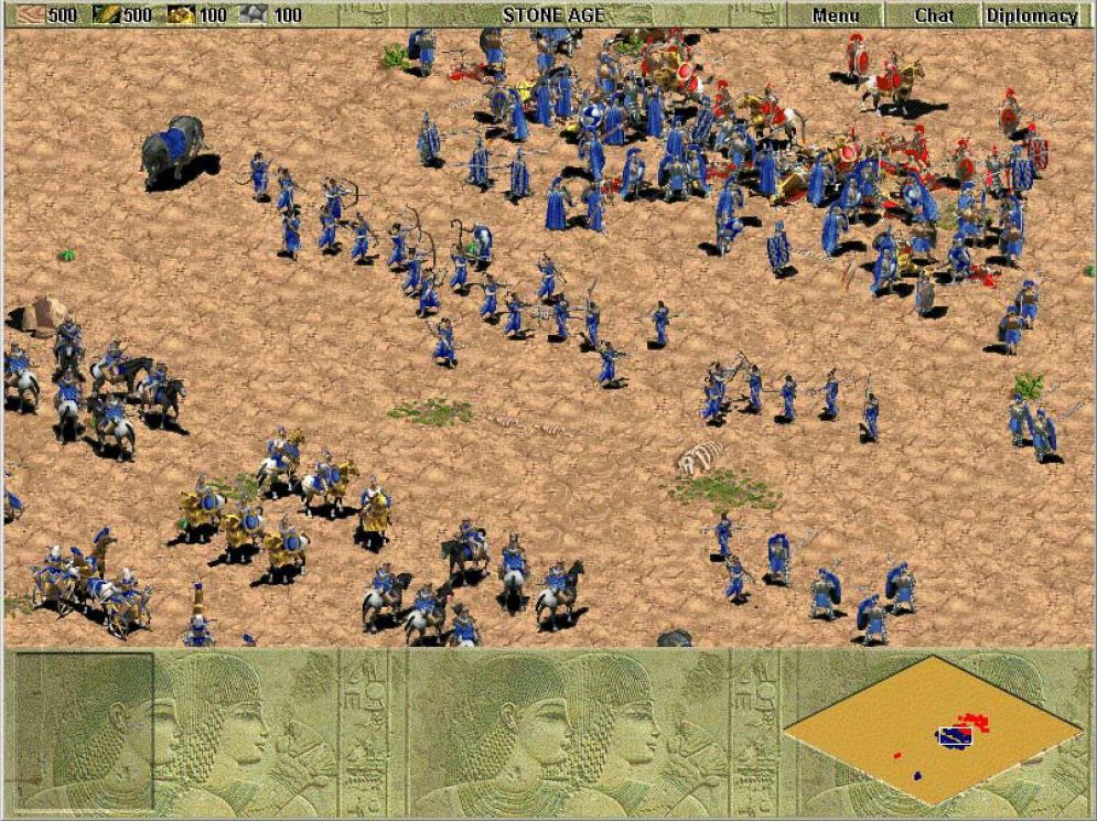 Screenshot ze hry Age of Empires - Recenze-her.cz