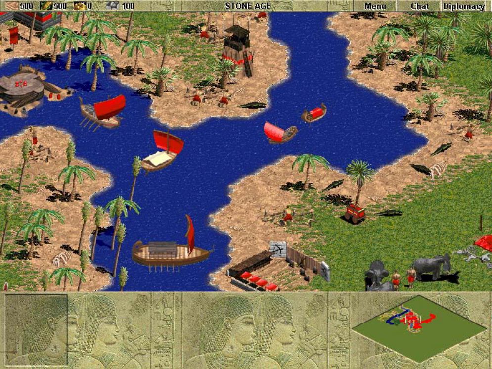 Screenshot ze hry Age of Empires - Recenze-her.cz