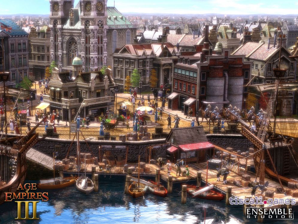 Screenshot ze hry Age of Empires III - Recenze-her.cz