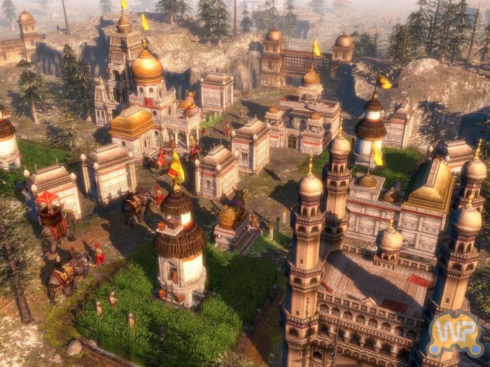 Screenshot ze hry Age of Empires III: The Asian Dynasties - Recenze-her.cz