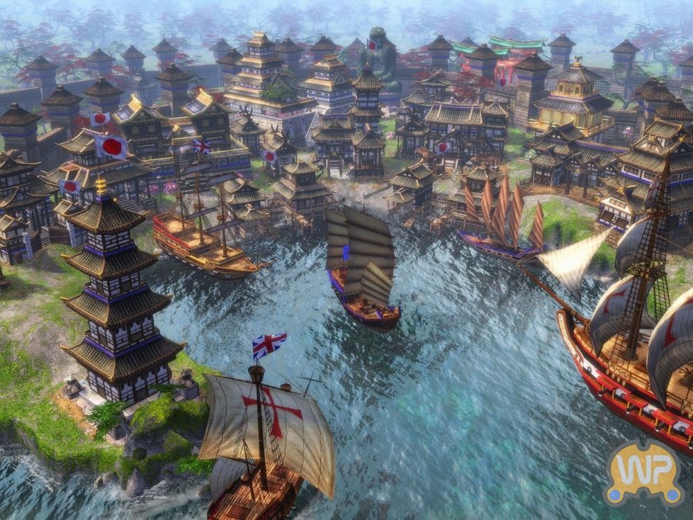 Screenshot ze hry Age of Empires III: The Asian Dynasties - Recenze-her.cz