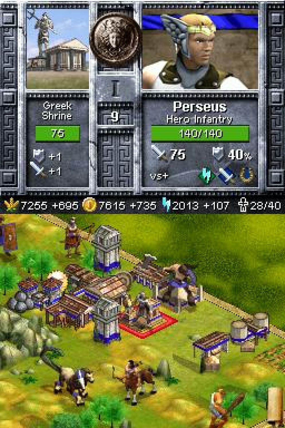 Screenshot ze hry Age of Empires: Mythologies - Recenze-her.cz