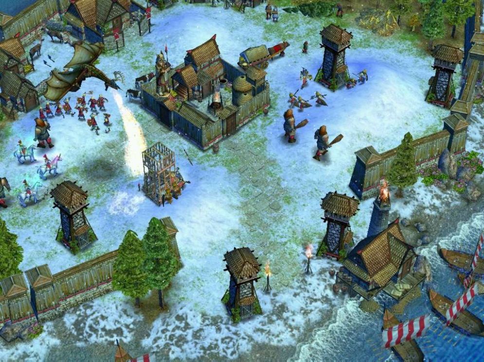 Screenshot ze hry Age of Mythology - Recenze-her.cz