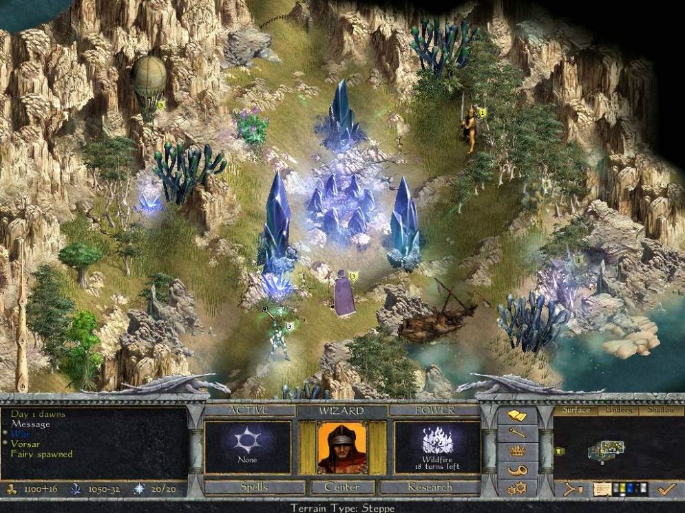 Screenshot ze hry Age of Wonders: Shadow of Magic - Recenze-her.cz