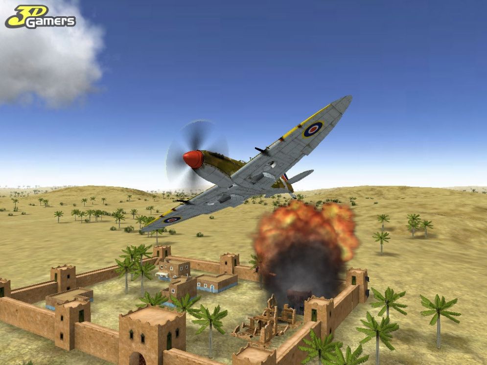 Screenshot ze hry Air Conflicts - Recenze-her.cz