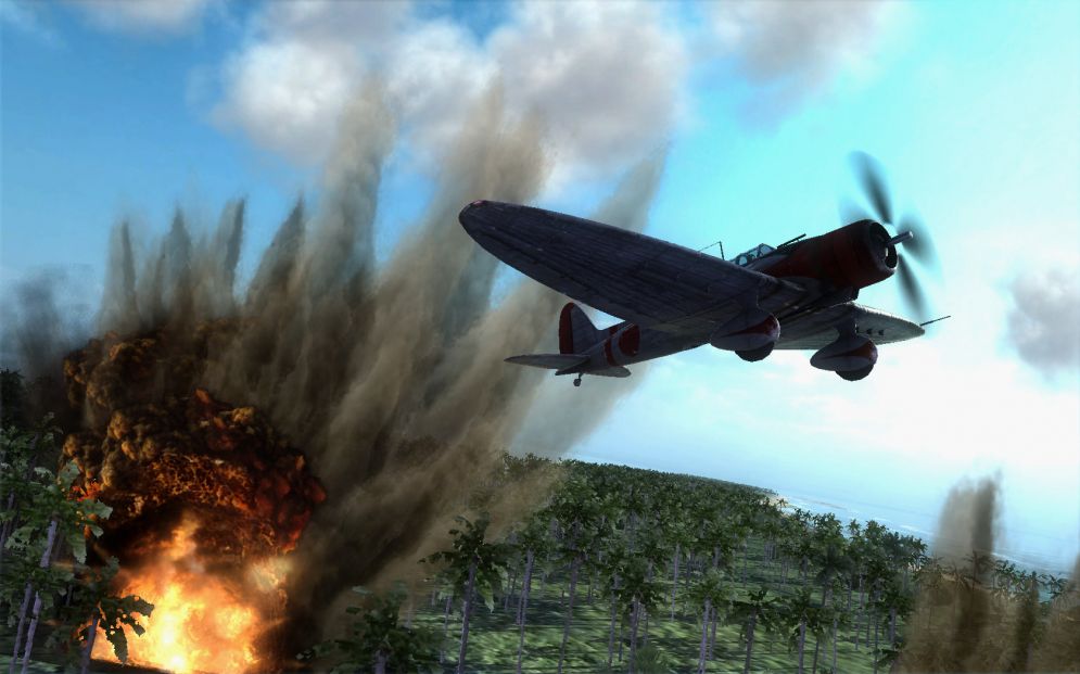 Screenshot ze hry Air Conflicts: Pacific Carriers - Recenze-her.cz