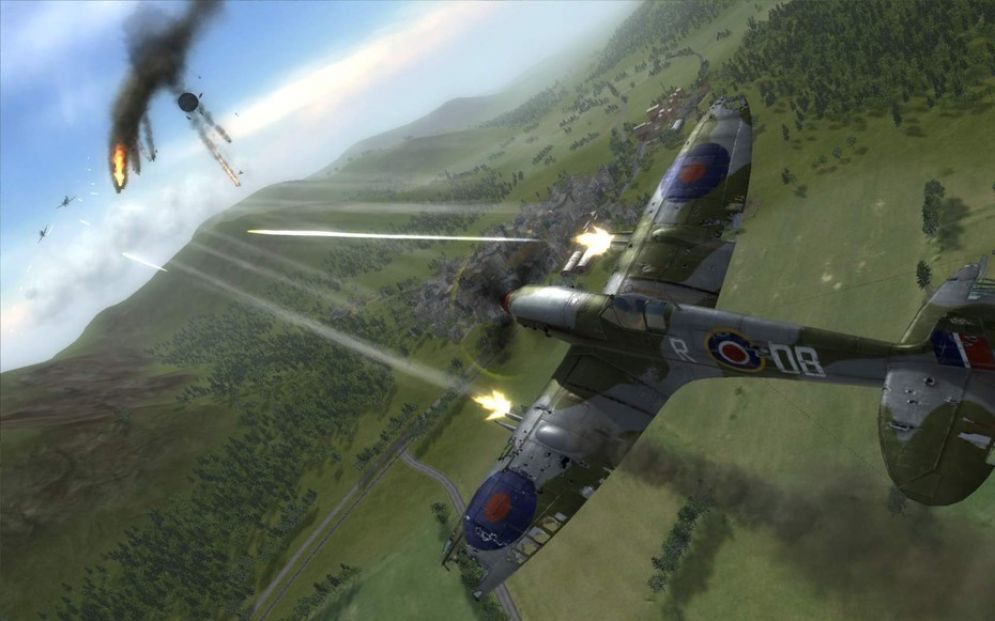 Screenshot ze hry Air Conflicts: Secret Wars - Recenze-her.cz