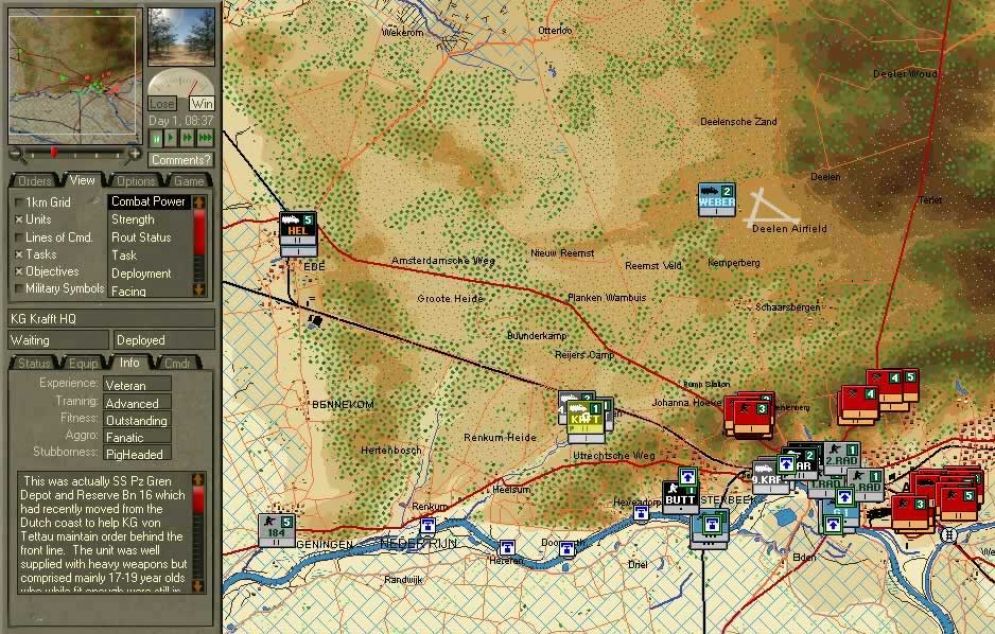 Screenshot ze hry Airborne Assault: Red Devils Over Arnhem - Recenze-her.cz
