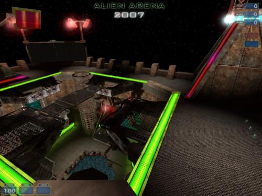 Screenshot ze hry Alien Arena 2007 - Recenze-her.cz
