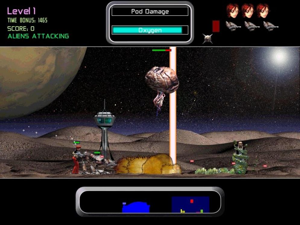 Screenshot ze hry Alien Horde - Recenze-her.cz