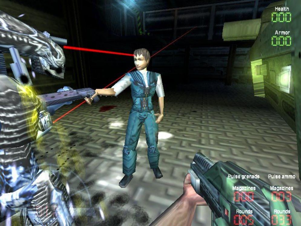 Screenshot ze hry Aliens vs. Predator - Recenze-her.cz