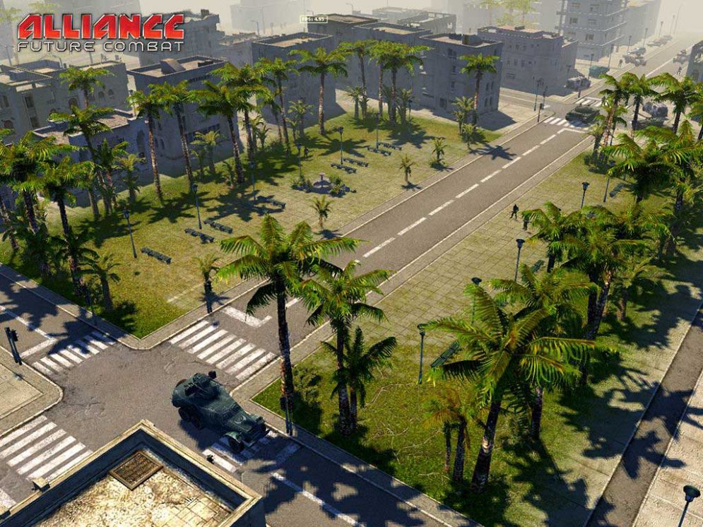 Screenshot ze hry Alliance: Future Combat - Recenze-her.cz