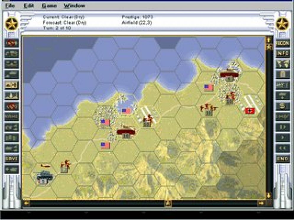 Screenshot ze hry Allied General - Recenze-her.cz