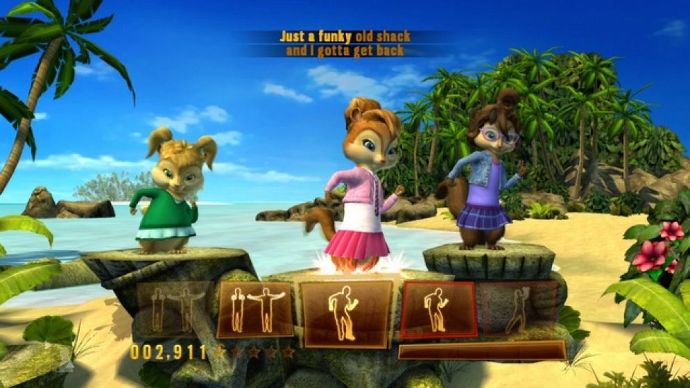 Screenshot ze hry Alvin and The Chipmunks: Chipwrecked - Recenze-her.cz