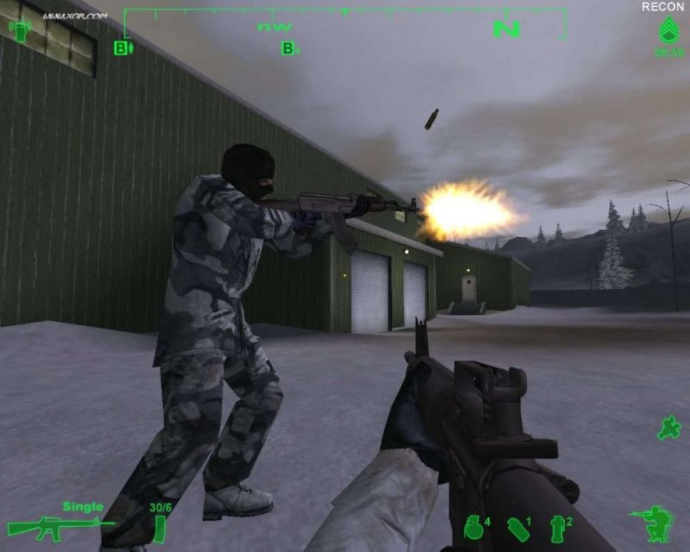 Screenshot ze hry Americas Army - Recenze-her.cz