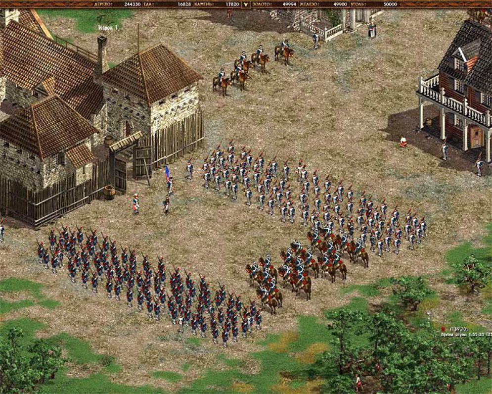 Screenshot ze hry American Conquest - Recenze-her.cz