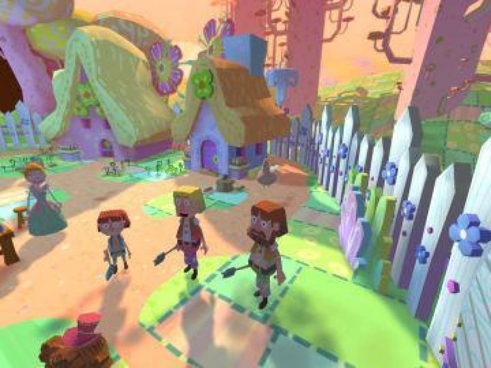 Screenshot ze hry American McGees Grimm: The Golden Goose - Recenze-her.cz