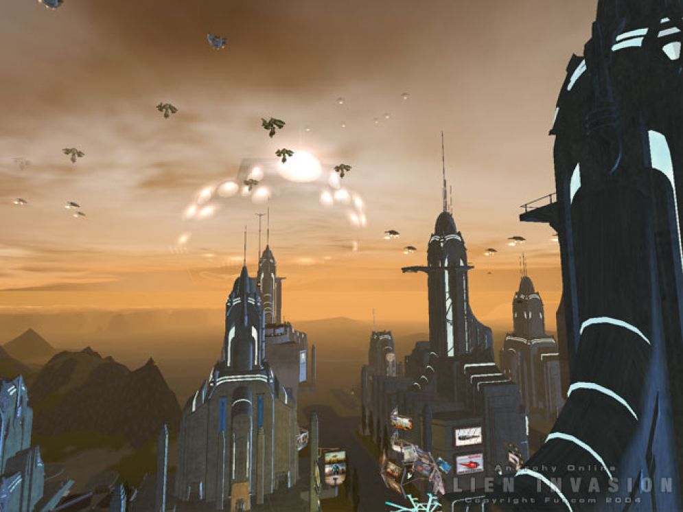 Screenshot ze hry Anarchy Online: Alien Invasion - Recenze-her.cz