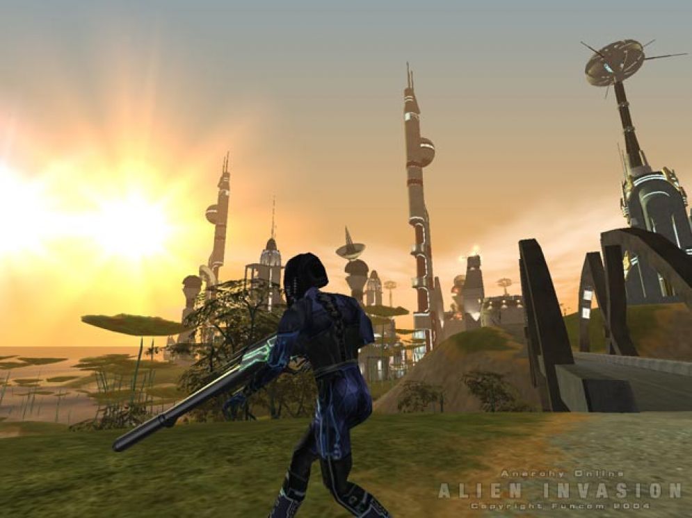 Screenshot ze hry Anarchy Online: Alien Invasion - Recenze-her.cz