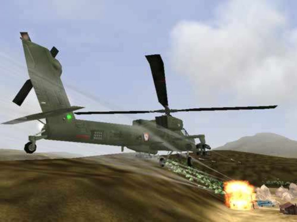Screenshot ze hry Apache AH-64 Air Assault - Recenze-her.cz