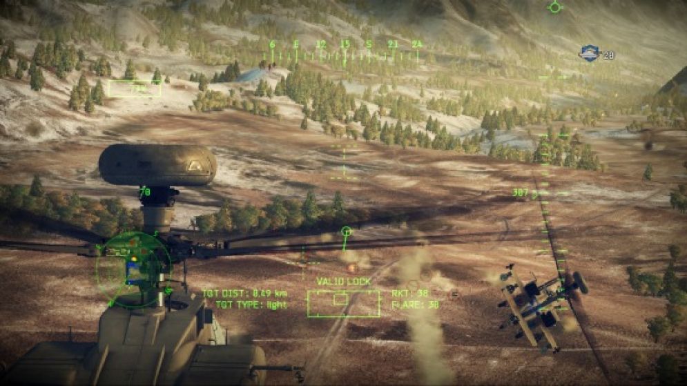 Screenshot ze hry Apache: Air Assault - Recenze-her.cz