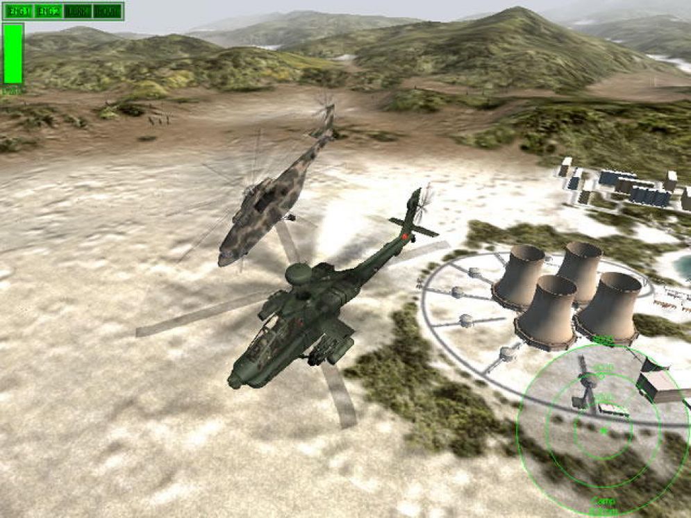Screenshot ze hry Apache Longbow Assault - Recenze-her.cz