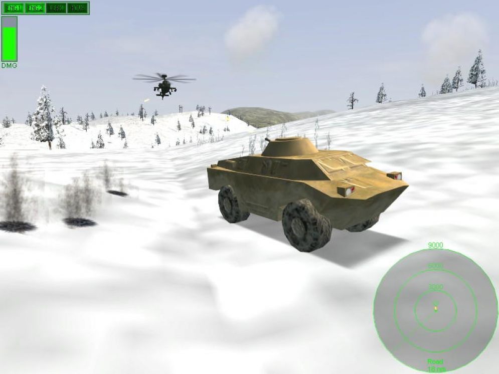 Screenshot ze hry Apache Longbow Assault - Recenze-her.cz