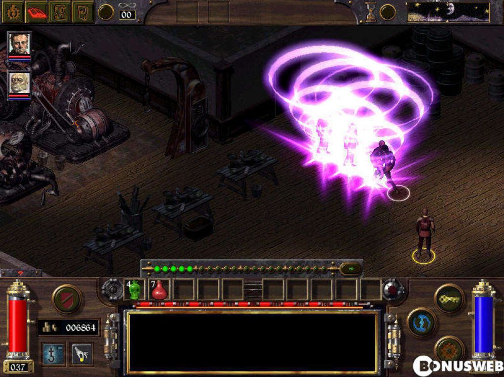 Screenshot ze hry Arcanum: Of Steamworks and Magick Obscura - Recenze-her.cz