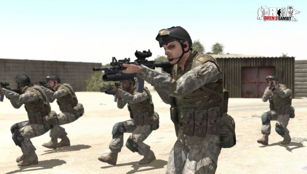 Screenshot ze hry Armed Assault (ArmA): Queens Gambit - Recenze-her.cz