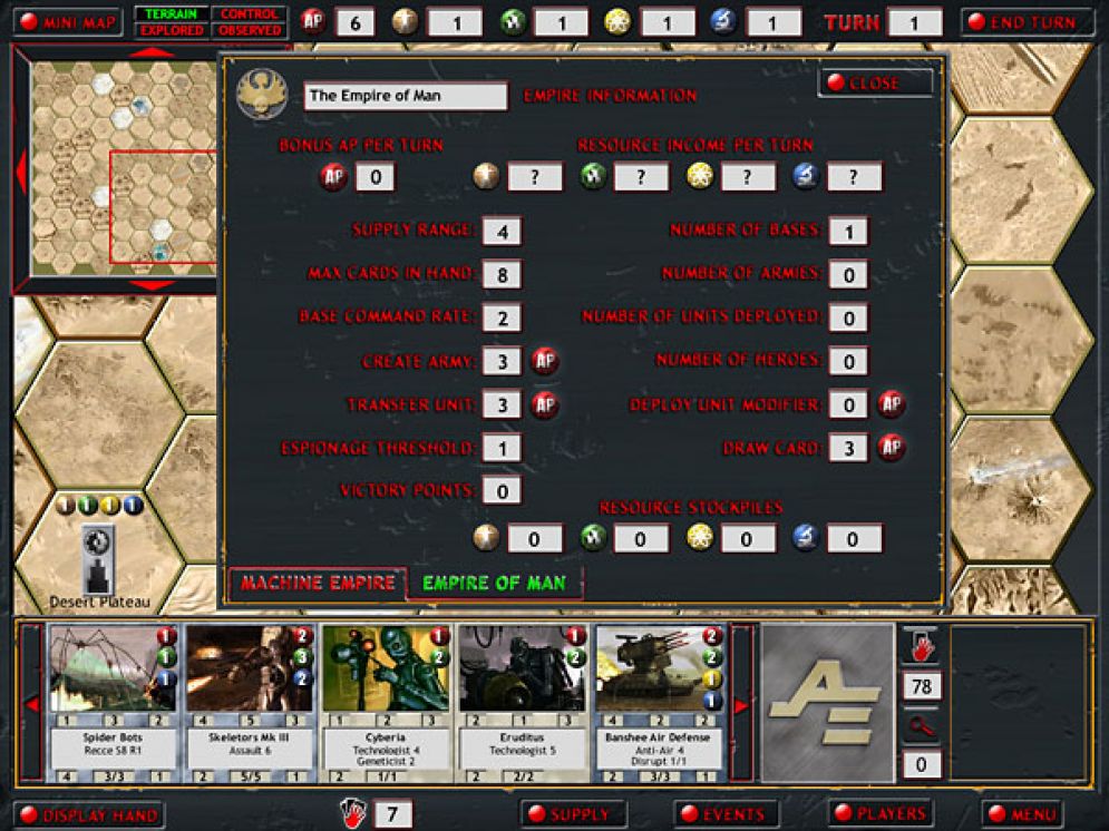 Screenshot ze hry Armageddon Empires - Recenze-her.cz