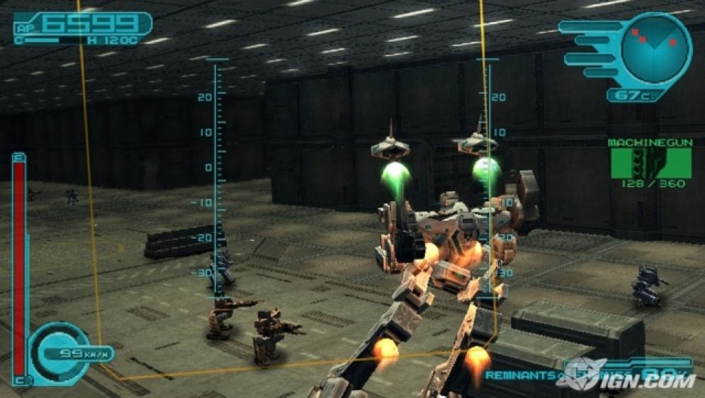 Screenshot ze hry Armored Core 3 - Recenze-her.cz