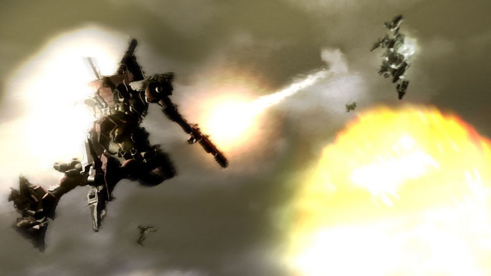 Screenshot ze hry Armored Core 4 - Recenze-her.cz