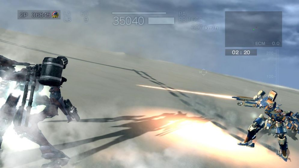 Screenshot ze hry Armored Core: For Answer - Recenze-her.cz