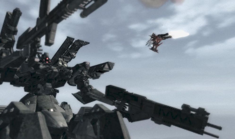 Screenshot ze hry Armored Core: For Answer - Recenze-her.cz