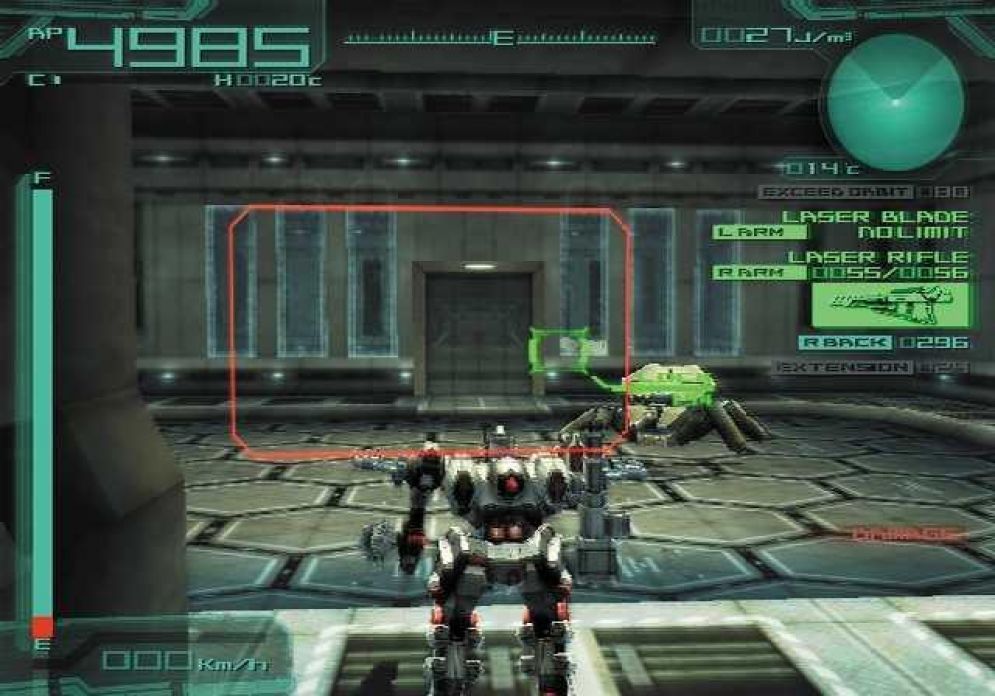 Screenshot ze hry Armored Core: Nexus - Recenze-her.cz