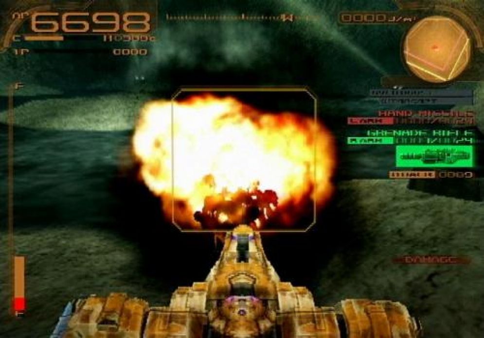 Screenshot ze hry Armored Core: Nine Breaker - Recenze-her.cz