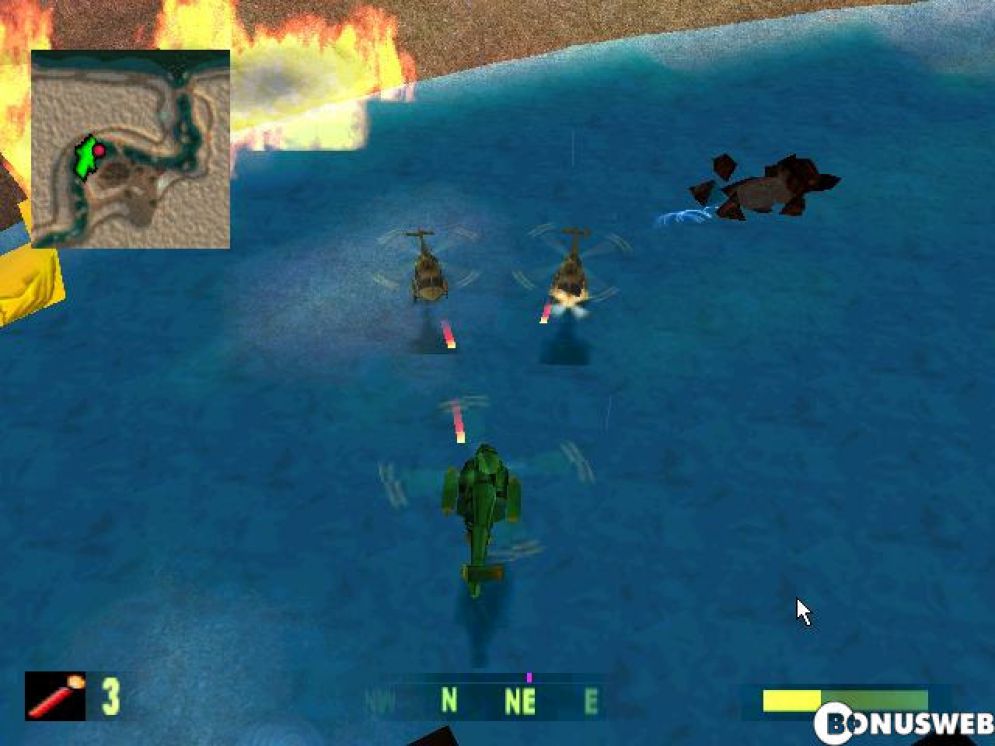 Screenshot ze hry Army Men: Air Attack  - Recenze-her.cz