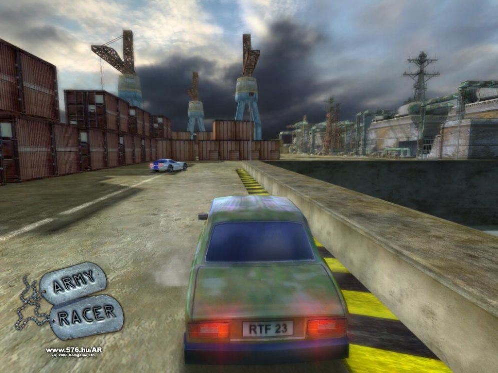 Screenshot ze hry Army Racer - Recenze-her.cz