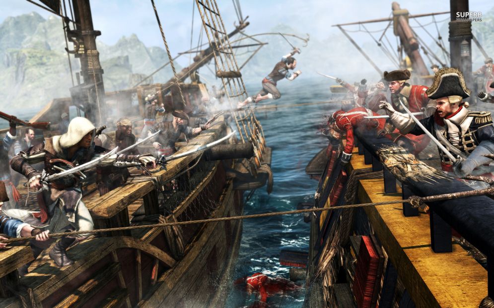 Screenshot ze hry Assassins Creed Pirates - Recenze-her.cz